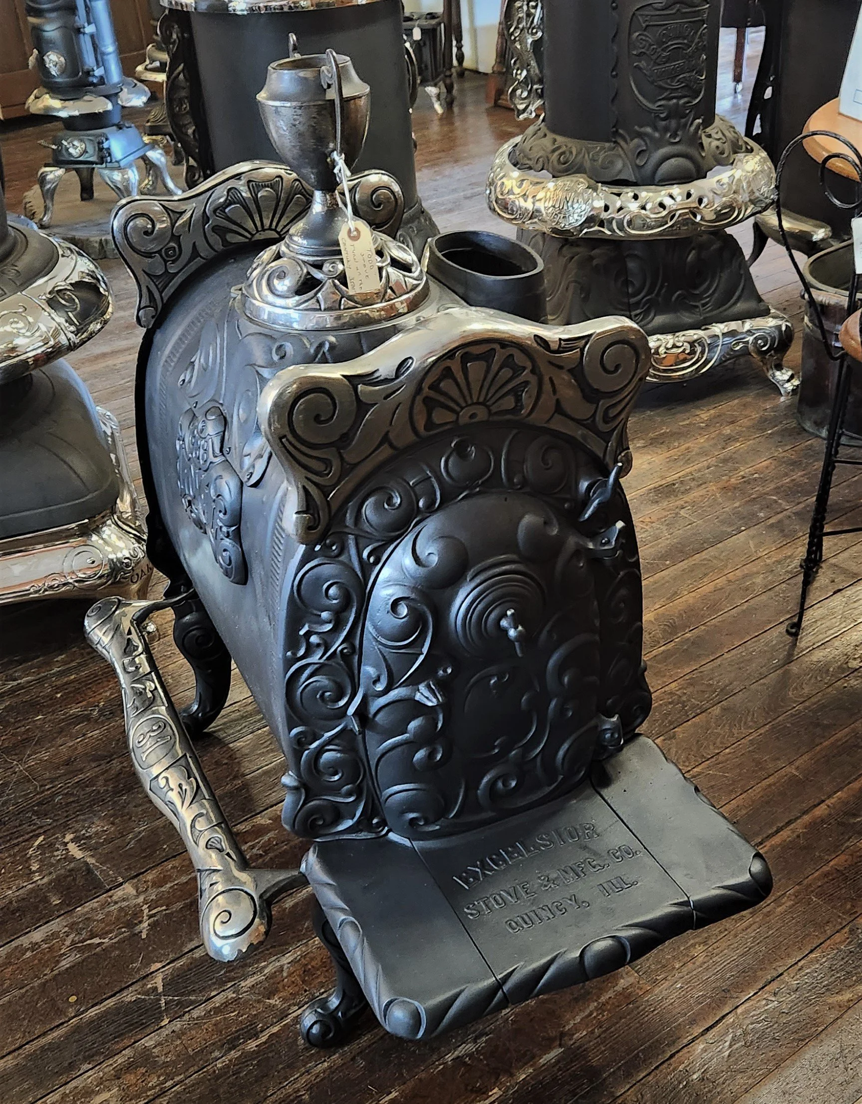 Antique Wood Stoves — Mill Creek Antiques (Home)